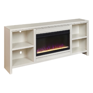 Picture of TATUM WHITE 96" FIREPLACE CONSOLE