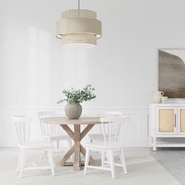 Picture of ROSALIE WHT SIDE CHAIR