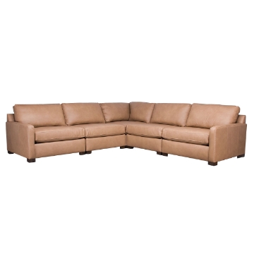 Picture of COLBY 5PC LEATHER SECTIONAL