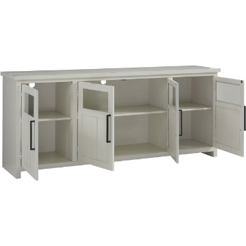 Picture of SHAKER WHITE 78" CONSOLE