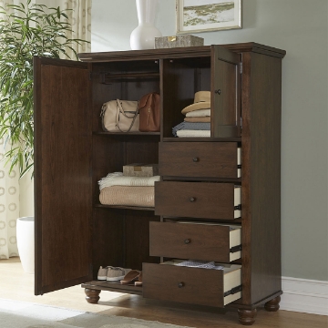 Picture of CAMBRIDGE CHERRY CHIFFAROBE