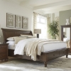 Picture of CAMBRIDGE QUEEN SLEIGH STORAGE BED IN CHERRY