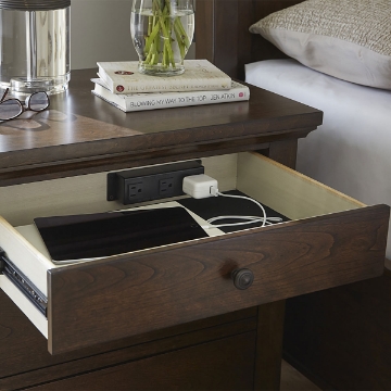 Picture of CAMBRIDGE CHERRY LIVE 360 NIGHTSTAND