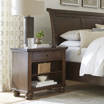 Picture of CAMBRIDGE CHERRY 1 DRAWER NIGHTSTAND