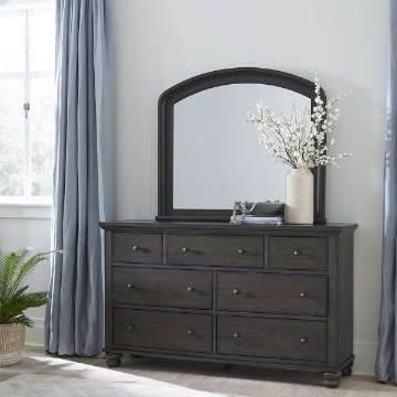 Picture of CAMBRIDGE PEPPER DRESSER MIRROR