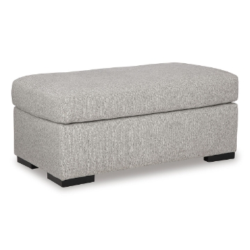 Picture of EVANSLEY PEWTER OTTOMAN