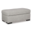 Picture of EVANSLEY PEWTER OTTOMAN