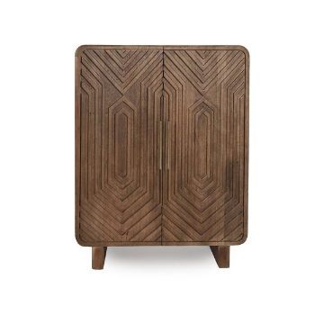 Picture of HOLMES WOOD BAR CABINET