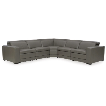 Picture of LISBON GREY 6PC SECTIONAL