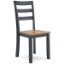 Picture of GESTHAVEN NAVY DINING CHAIR