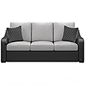 Picture of BEACH HOUSE BLACK SOFA
