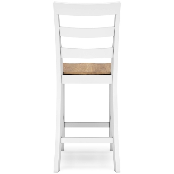 Picture of GESTHAVEN WHITE COUNTER STOOL