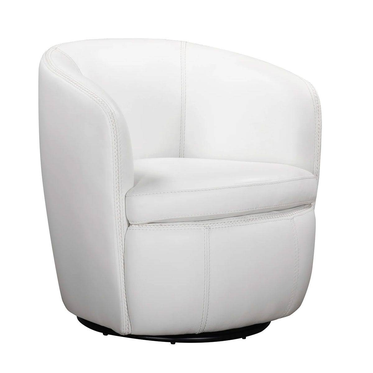 Picture of BAROLO LTHR SW CHAIR SNOW