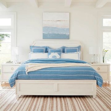 Picture of VENTURA PANEL BED SHELL WHITE