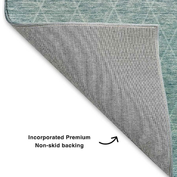 Picture of LAZIO 2 TEAL 5'X7'6" AREA RUG