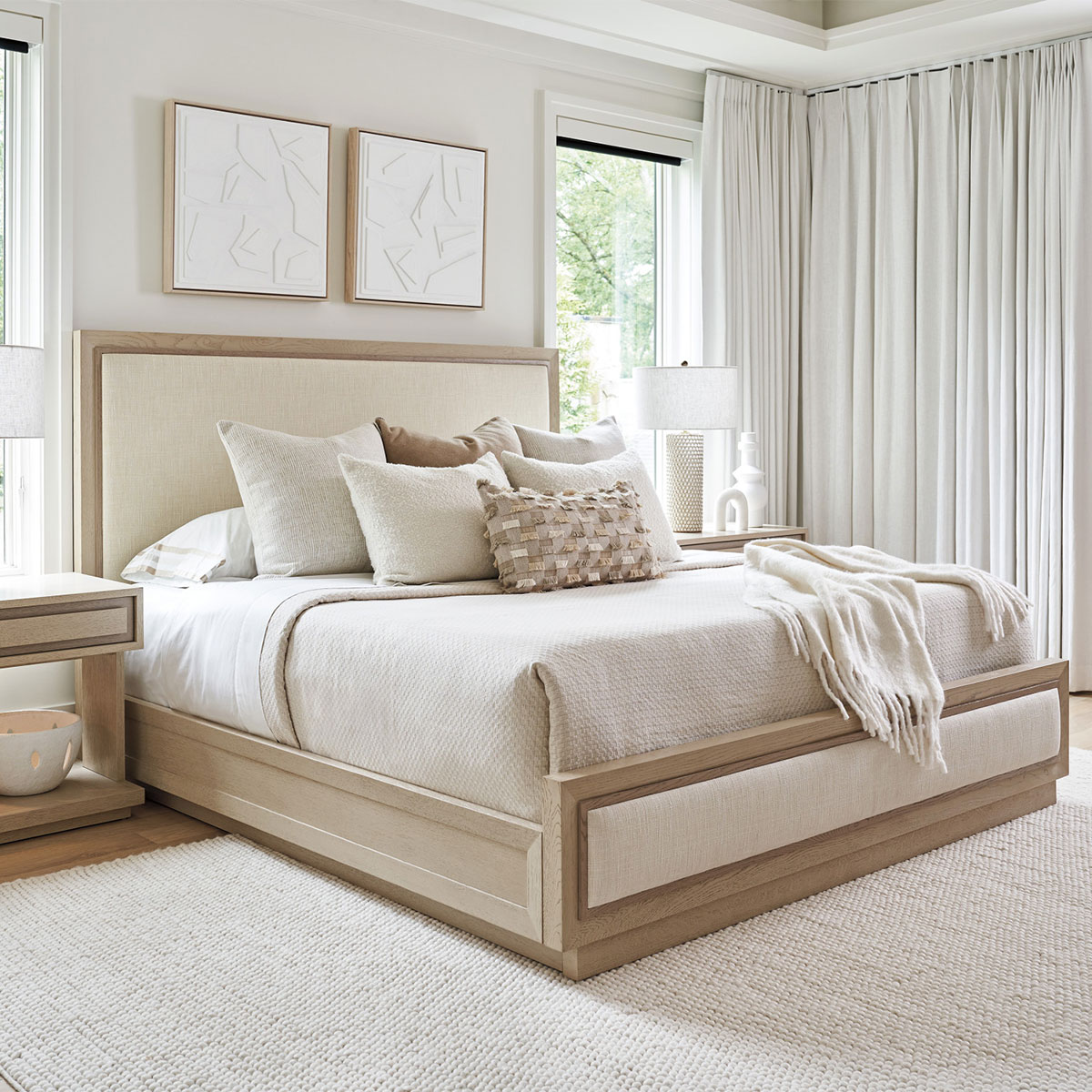 GRAYSON KING UPHOLSTERED BED | Babette's Furniture & Home