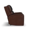 Picture of OASIS TRUFFLE BROWN RECLINER W/PHR/LUM/HT/MA