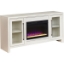 Picture of TATUM WHITE 66" FIREPLACE CONSOLE