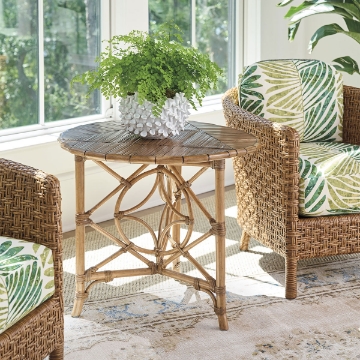 Picture of PALM ISLAND DROP LEAF ACCENT TABLE