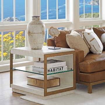 Picture of POINT LOBOS RECTANGLE END TABLE