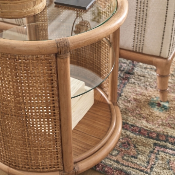 Picture of TORTUGA ROUND END TABLE