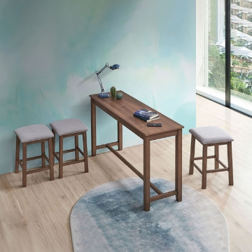 Picture of UPTOWN WALNUT TABLE W/STOOLS