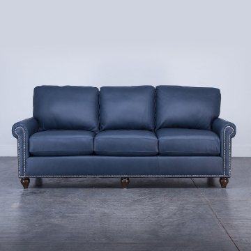Picture of CUSTOM LEATHER CLASSIC 3/3 SOFA