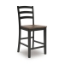Picture of WILDENAUER BLACK BARSTOOL