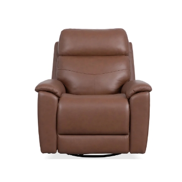 Picture of REFINED BROWN SWIVEL GLIDER RECLINER