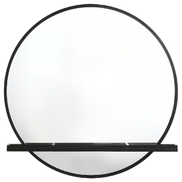 Picture of ARINI 30" BLACK VANITY MIRROR