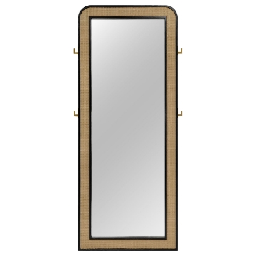 Picture of ARINI BLACK FLOOR MIRROR