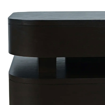 Picture of BRIX BLACK RECTANGLE  COCKTAIL TABLE