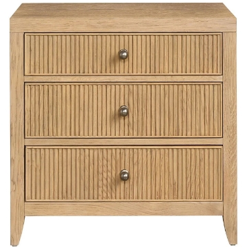 Picture of CARMEN TAN THREE DRAWER NIGHTSTAND