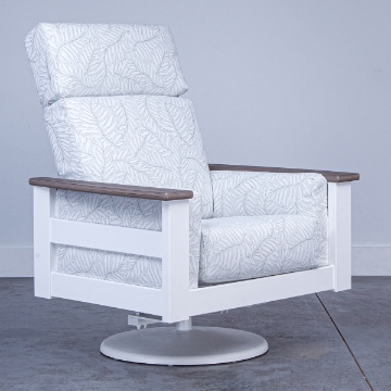 Picture of LEEWARD PREMIER SWIVEL ROCKER W/RUST ARMS