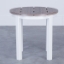 Picture of 21" ROUND END TABLE W/RUSTIC TOP