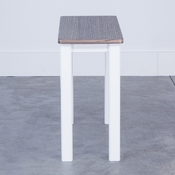 Picture of 10X27 CHAIR SIDE  TABLE W/RUSTIC TOP