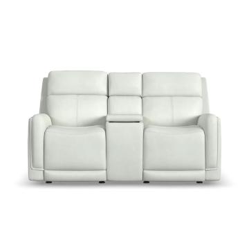 Picture of ALISTER WHITE GLIDING LOVE W/ POWER HEADREST /LUMBAR /CONSOLE