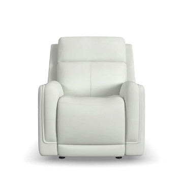Picture of ALISTER WHITE GLIDING  RECLINER W/POWER HEADREST /LUMBAR