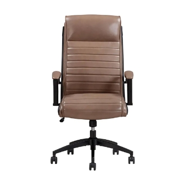 Picture of 370 LEATHER DESK CHAIR LATTE
