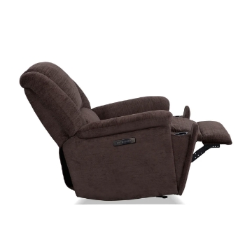 Picture of PLUSH BUFFALO SWIVEL GLIDER RECLINER  W/POWER HEADREST /LUMBAR