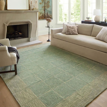 Picture of FRANCIS 02 GREEN/NATURAL  8'6X12' RUG