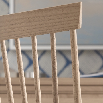 Picture of T&T DESK CHAIR IN CLEAR OAK