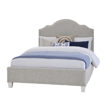 Picture of T&T UPH QUEEN BED IN GRAY ANTE