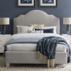 Picture of T&T UPH QUEEN BED IN GRAY ANTE