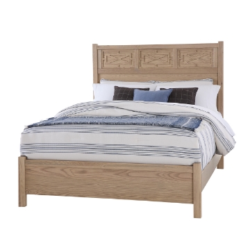 Picture of T & T FRETWORK QUEEN BED CLEAR OAK