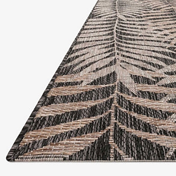 Picture of ISLE 8 NATURAL/BLACK 5'3X7'7 OUTDOOR RUG