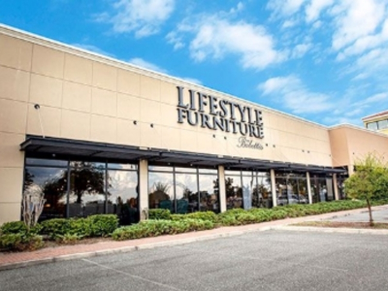 Lifestyle Furniture by Babette's is located across from the Leesburg Airport.