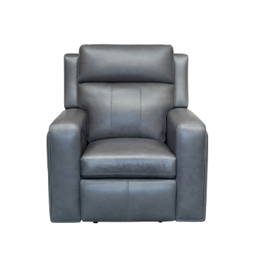 Picture of WYATT RECLINER IN GUNMETAL W/POWER HEADREST /LUMBAR