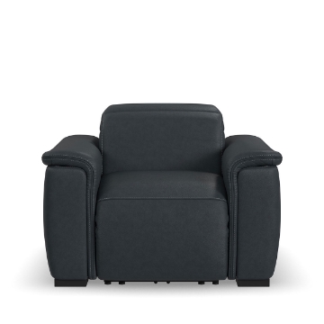 Picture of CAMDEN BLUE RECLINER W/POWER HEADREST