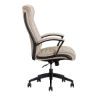 Picture of 370 LEATHER DESK CHAIR LINEN